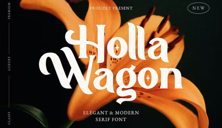 Holla Wagon Font