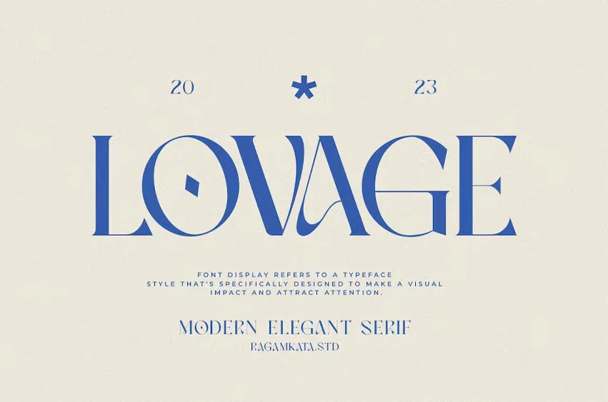Lovage Font