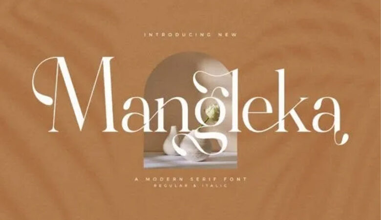 Mangleka Font