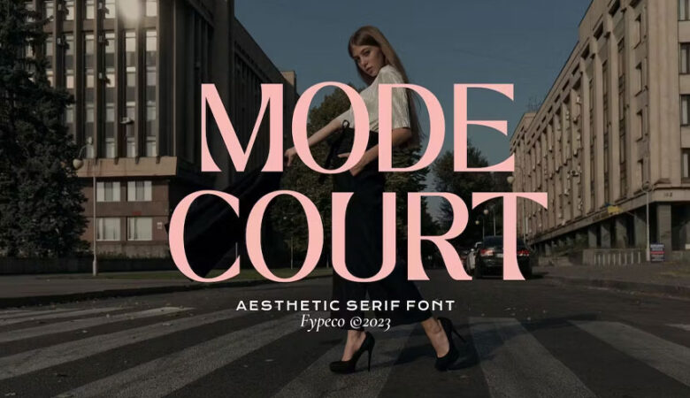 Mode Court Font