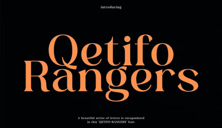 Qetifo Rangers Font