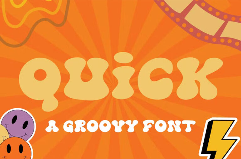 Quick Font - DaFont File