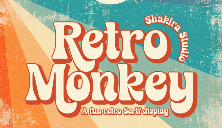 Retro Monkey Font