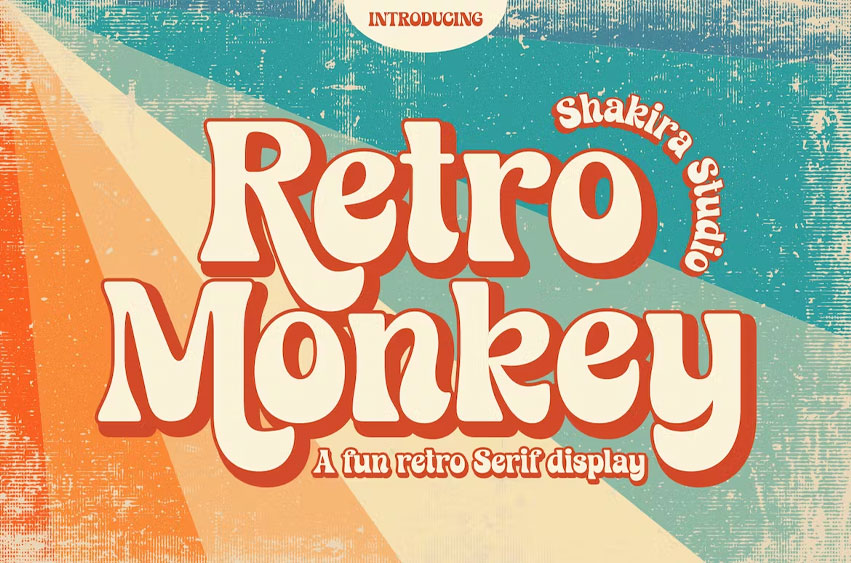 Retro Monkey Font