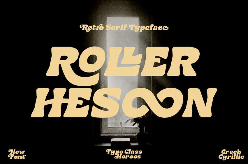 Roller Hesoon Font