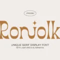 Roniolk Font