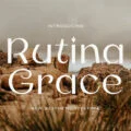 Rutina Grace Font