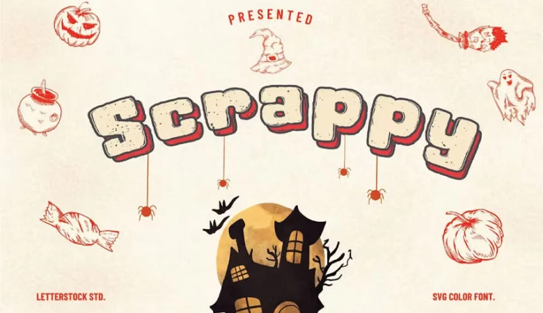 Scrappy Font