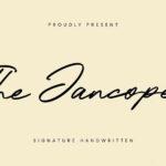 The Jancoper Font