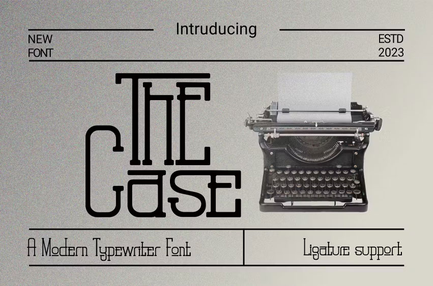 TheCase Font