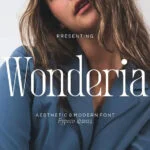 Wonderia Font