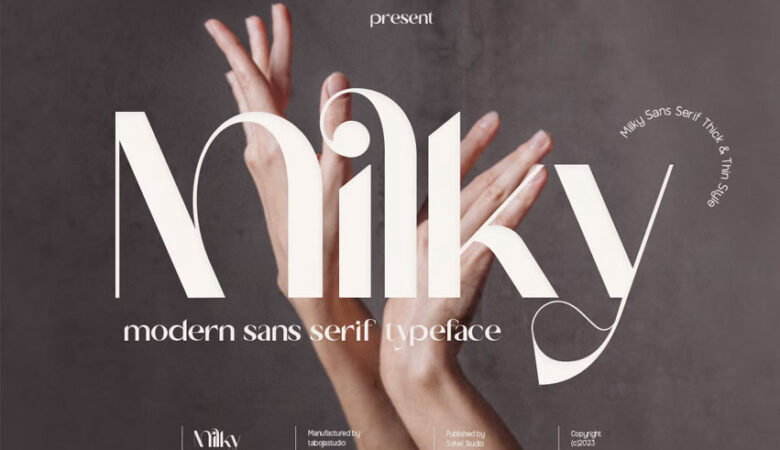 Milky Font