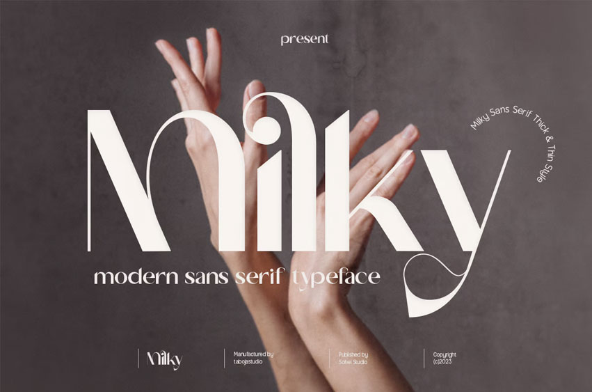 Milky Font