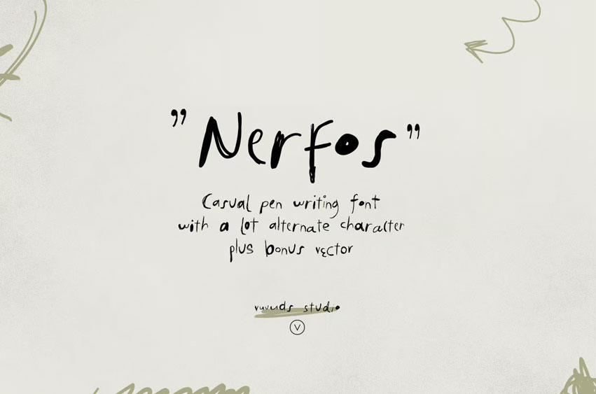 Nerfos Font