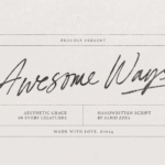 Awesome Ways Font